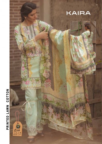 Keval fab Kaira luxury Lawn Cotton Pakistani Suits