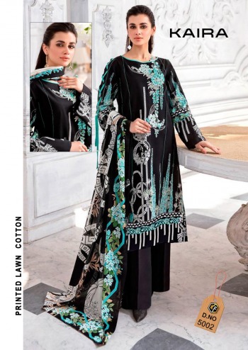 Keval Fab Kaira luxury Lawn vol 5 Pakistani Suits