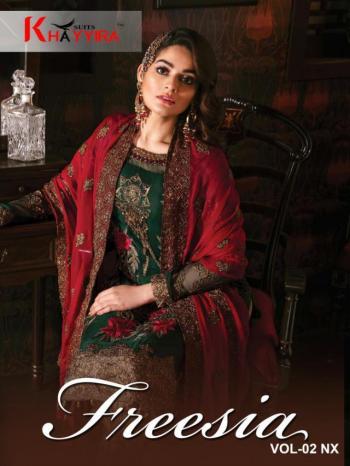 Khayyira Freesia vol 2 Nx Georgette pakistani Suits Wholesaler