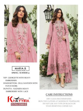 Khayyira maria b Spring Summer 20 pakistani Suits catalog