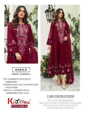 Khayyira maria b Spring Summer 20 pakistani Suits catalog