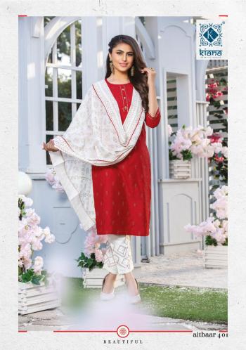 Kiana aitbaar vol 4 kurtis with pant and Dupatta catalog