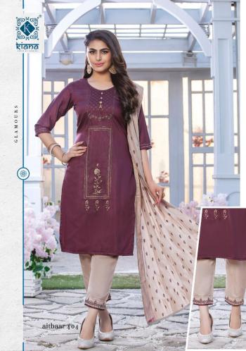 Kiana aitbaar vol 4 kurtis with pant and Dupatta catalog