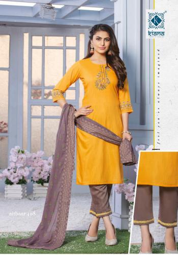 Kiana aitbaar vol 4 kurtis with pant and Dupatta catalog