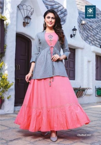 Kiana Chulbuli party wear kurtis with Koti wholesale Price