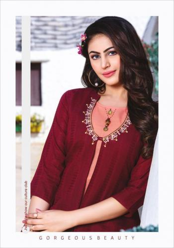 Kiana Chulbuli party wear kurtis with Koti wholesale Price