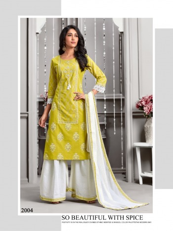 Kiana Crystal vol 2 Kurtis with Palazzo and Dupatta catalog