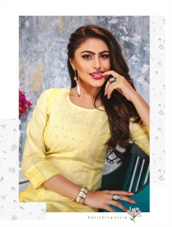 Kiana Lucknowi work kurtis with Pant Wholesale Price