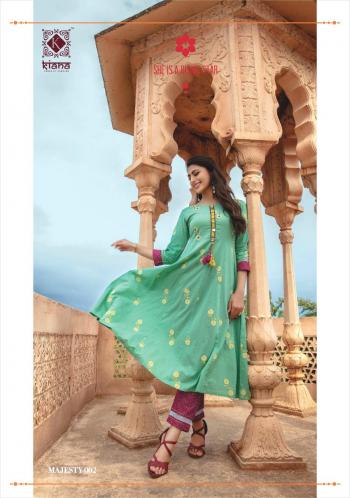 Kiana majesty Party wear kurtis wholesaler