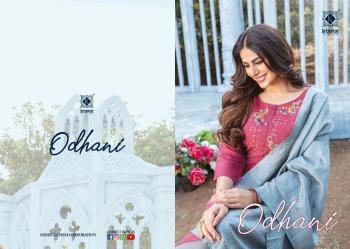 Kiana Odhni Marco Kurtis with palazzo and Dupatta