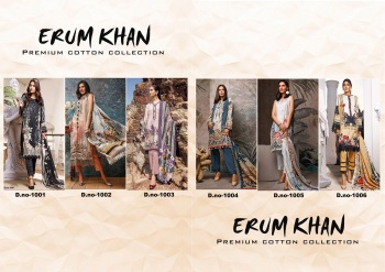 King Of Cotton Erum Khan vol 1 Pakistani Suits wholesaler