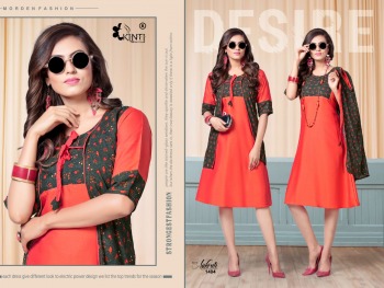 Kinti Aakruti vol 14 Rayon Casual wear kurtis wholesaler