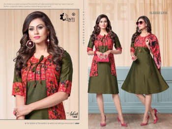 Kinti Aakruti vol 14 Rayon Casual wear kurtis wholesaler