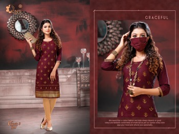 Kinti Classic vol 8 Rayon casual wear kurtis wholesaler