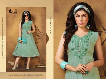 Kinti Elegance Rayon casual wear kurtis wholesaler