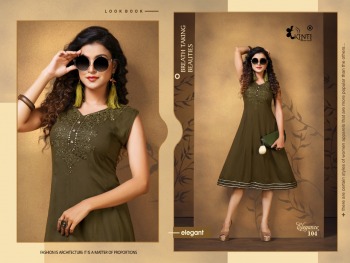 Kinti Elegance Rayon casual wear kurtis wholesaler