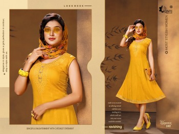 Kinti Elegance Rayon casual wear kurtis wholesaler