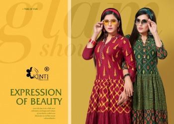 Kinti Masakali vol 4 Rayon casual wear kurtis wholesaler