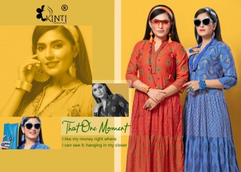 Kinti Masakali vol 4 Rayon casual wear kurtis wholesaler