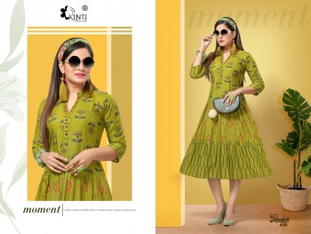 Kinti Masakali vol 4 Rayon casual wear kurtis wholesaler