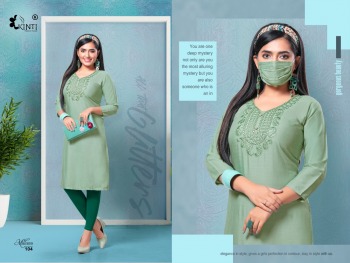 Kinti Millano rayon Daily wear Kurtis wholesaler