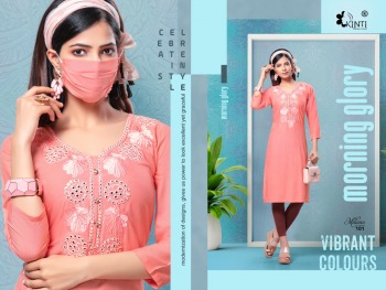 Kinti Millano rayon Daily wear Kurtis wholesaler