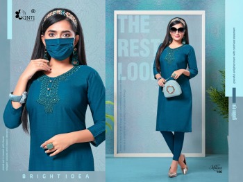 Kinti Millano rayon Daily wear Kurtis wholesaler