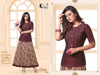 Kinti Rang tarang vol 14 Top with Skirt catalog wholesaler