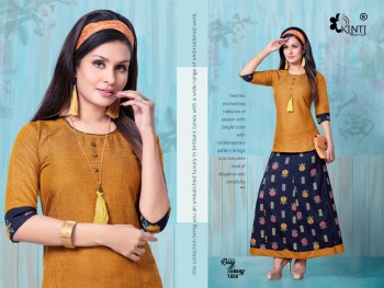 Kinti Rang tarang vol 16 Rayon Tops with Skirt catalog