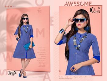 Kinti Spring Daily wear kurtis wholesaler