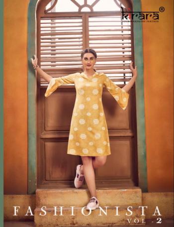 Kirara Fashionista vol 2 Rayon Short kurtis wholesaler