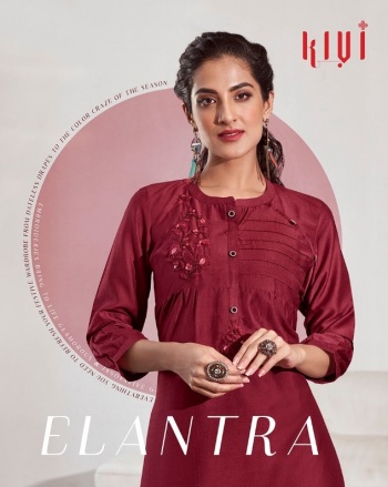 Kivi elantra kurtis with palazzo catalog wholesaler