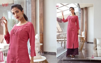 Kivi elantra kurtis with palazzo catalog wholesaler