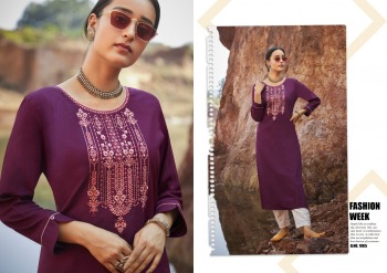 Kivi Lily vol 18 rayon Kurtis wholesaler