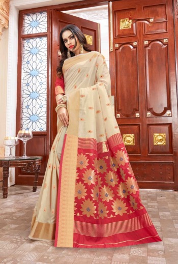 kochi Handloom Cotton Saree catalog wholesaler