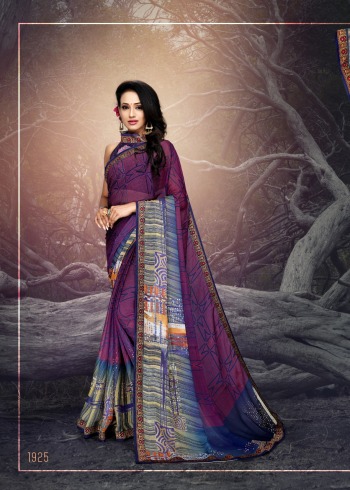 Kodas Nia Chiffon print daily wear Saree catalog wholesaler