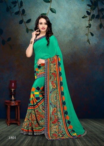 Kodas Pasta Queen 6 pattron Weightless Saree wholesale price