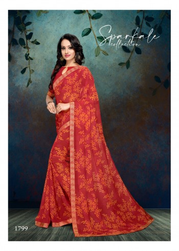 Kodas Pasta Queen 6 pattron Weightless Saree wholesale price