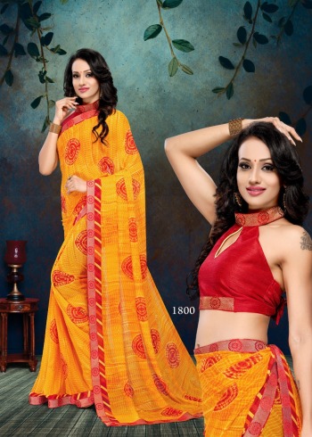 Kodas Pasta Queen 6 pattron Weightless Saree wholesale price