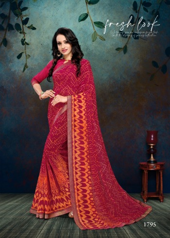 Kodas Pasta Queen 6 pattron Weightless Saree wholesale price