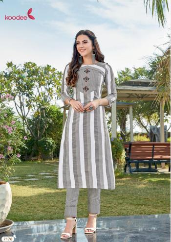 Koodee Colorbar vol 3 rayon daily wear Kurtis wholesaler