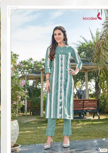 Koodee Colorbar vol 3 rayon daily wear Kurtis wholesaler