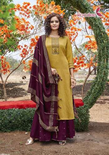 Koodee Rahi vol 1 kurtis with palazzo and Dupatta wholesaler