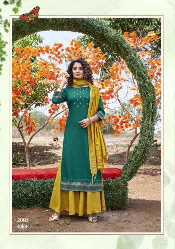 Koodee Rahi vol 1 kurtis with palazzo and Dupatta wholesaler