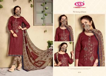 KSM Rose vol 2 Cambric Embroidered Salwar kameez