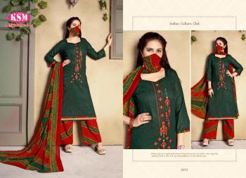 KSM Rose vol 2 Cambric Embroidered Salwar kameez