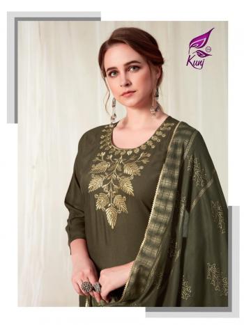 Kunj Kainaat vol 1 Rayon Kurtis with Palazzo and Dupatta Wholesaler