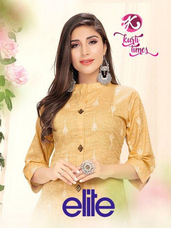 Kurti times Elite kurtis with palazzo Wholesaler