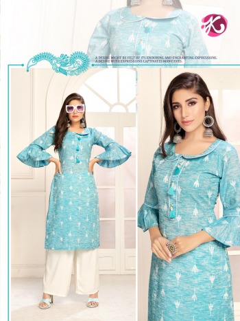 Kurti times Elite kurtis with palazzo Wholesaler