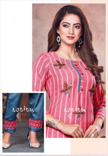 La Pink Zeel vol 1 Kurtis with pant wholesale Price